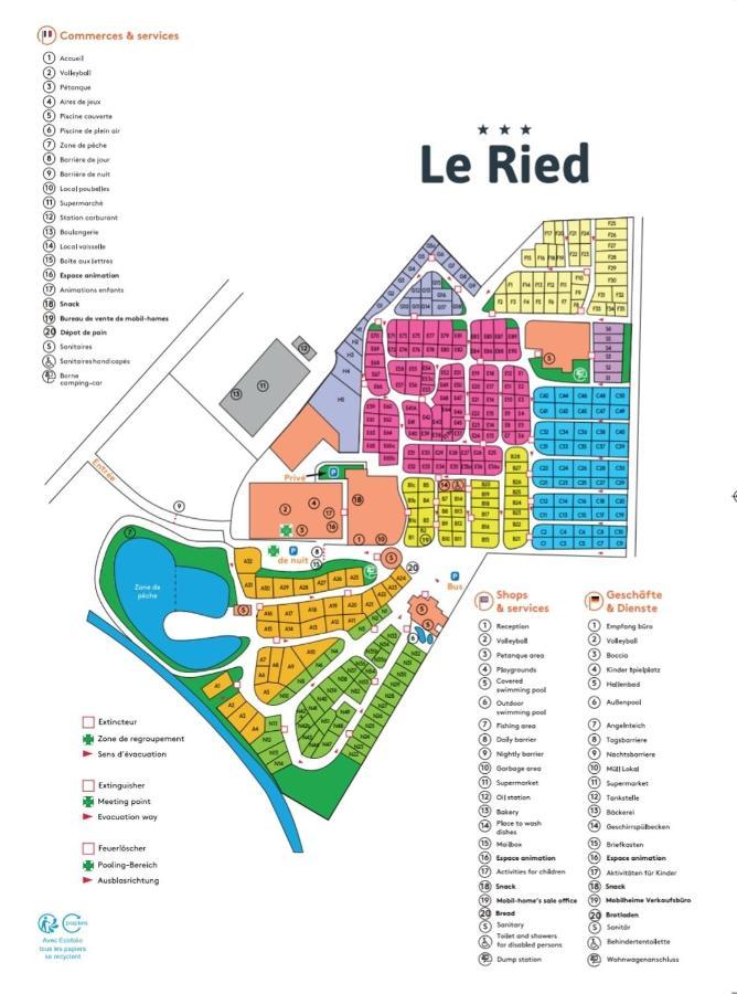 Le Ried Camping To Hapi Boofzheim 외부 사진